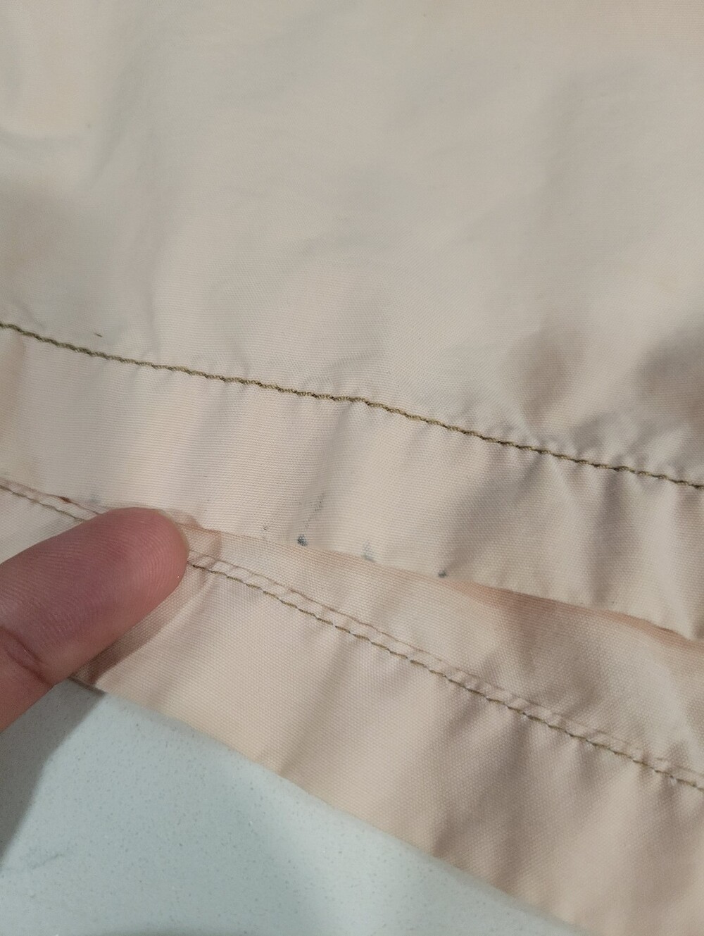 Vintage Y2k Tommy Hilfiger Blush Pink Cargo Low Rise Tie Front Maxi Skirt Size 7 - Picture 12 of 12